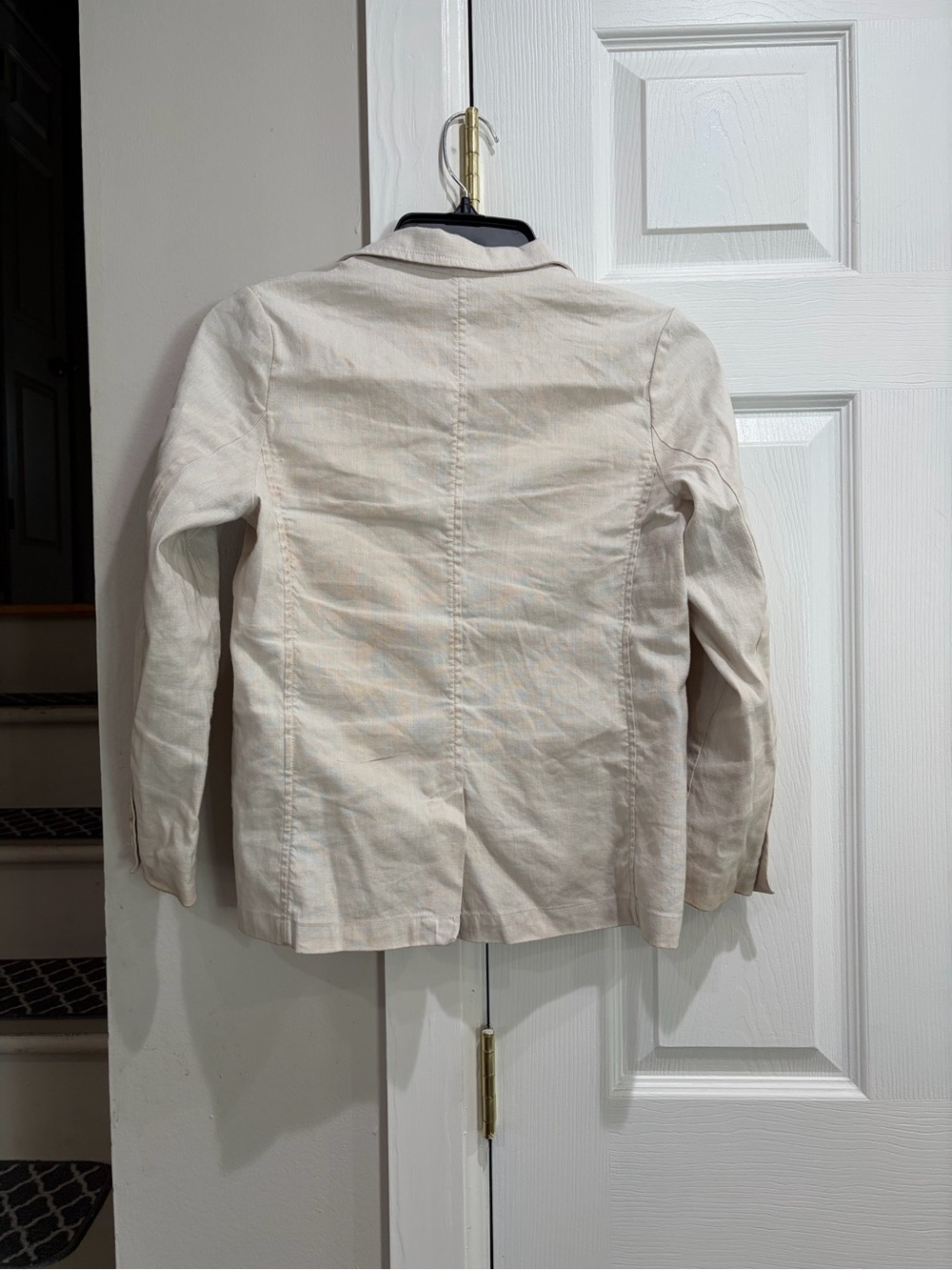 ZARA Light Cream 100% cotton boys suit - Picture 2 of 8